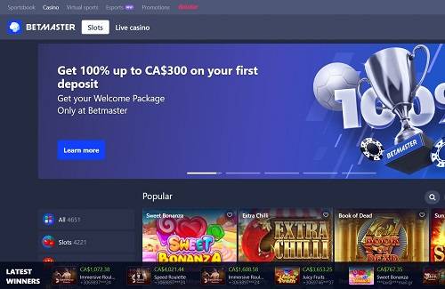 Betmaster Blacklisted Casino