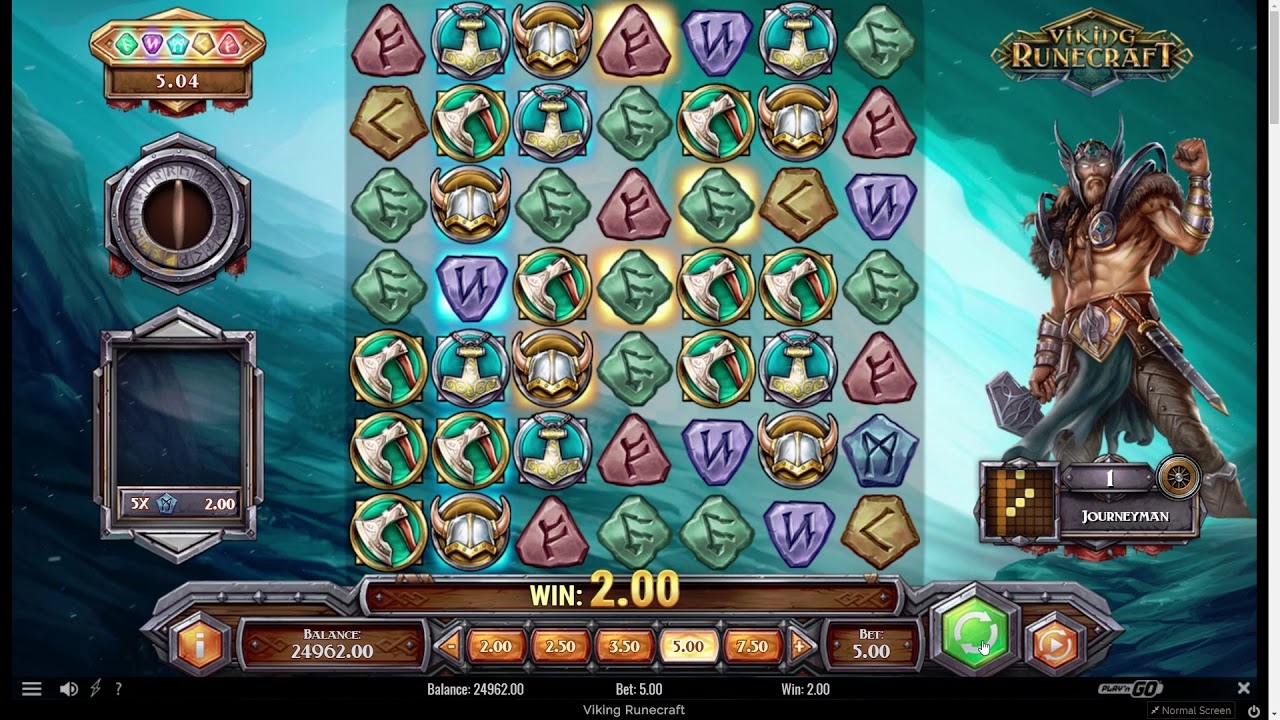 Gameplay of Viking Runecraft