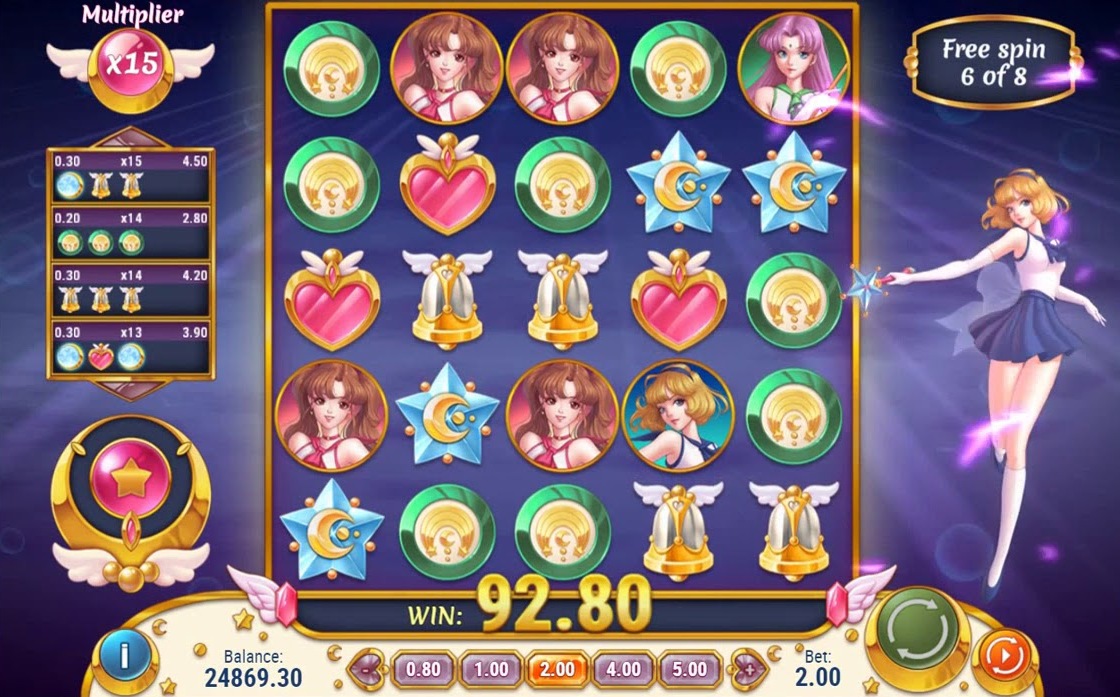 Gameplay of Moon Princess