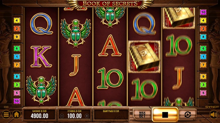 Gameplay of Book of Secrets