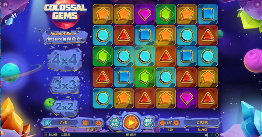 Gameplay of Colossal Gems