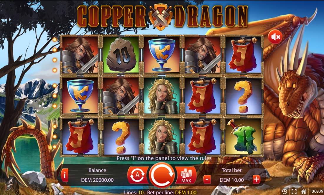 Gameplay of Copper Dragon