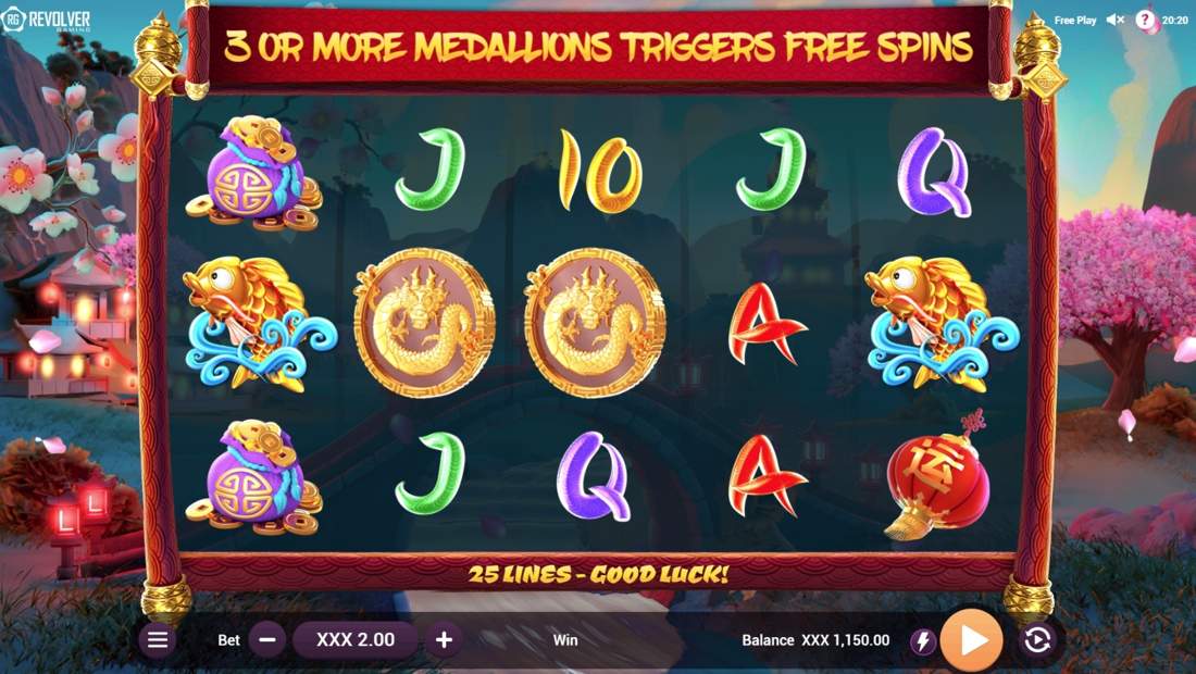 Gameplay of Dragon Coins