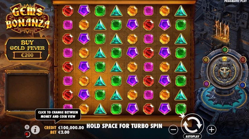 Gameplay of Gems Bonanza