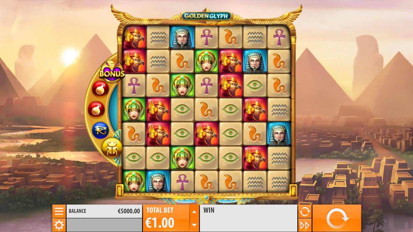 Gameplay of Golden Glyph