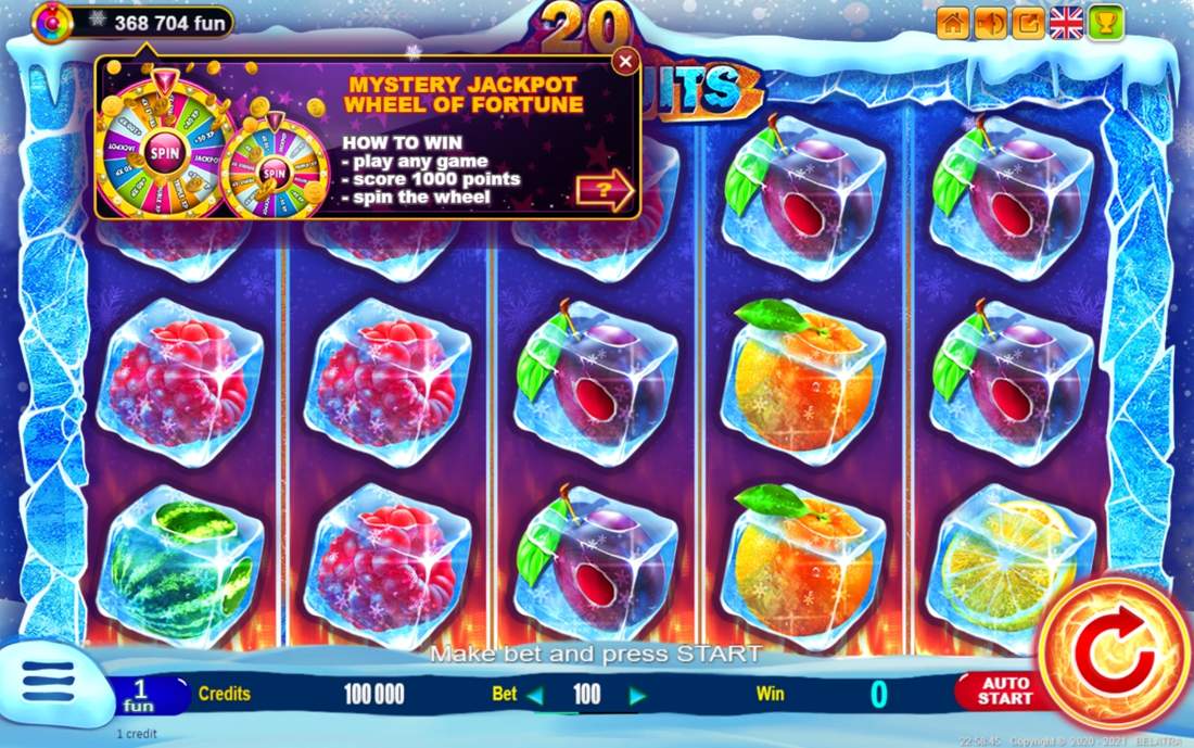 Gameplay of Icy Fruits