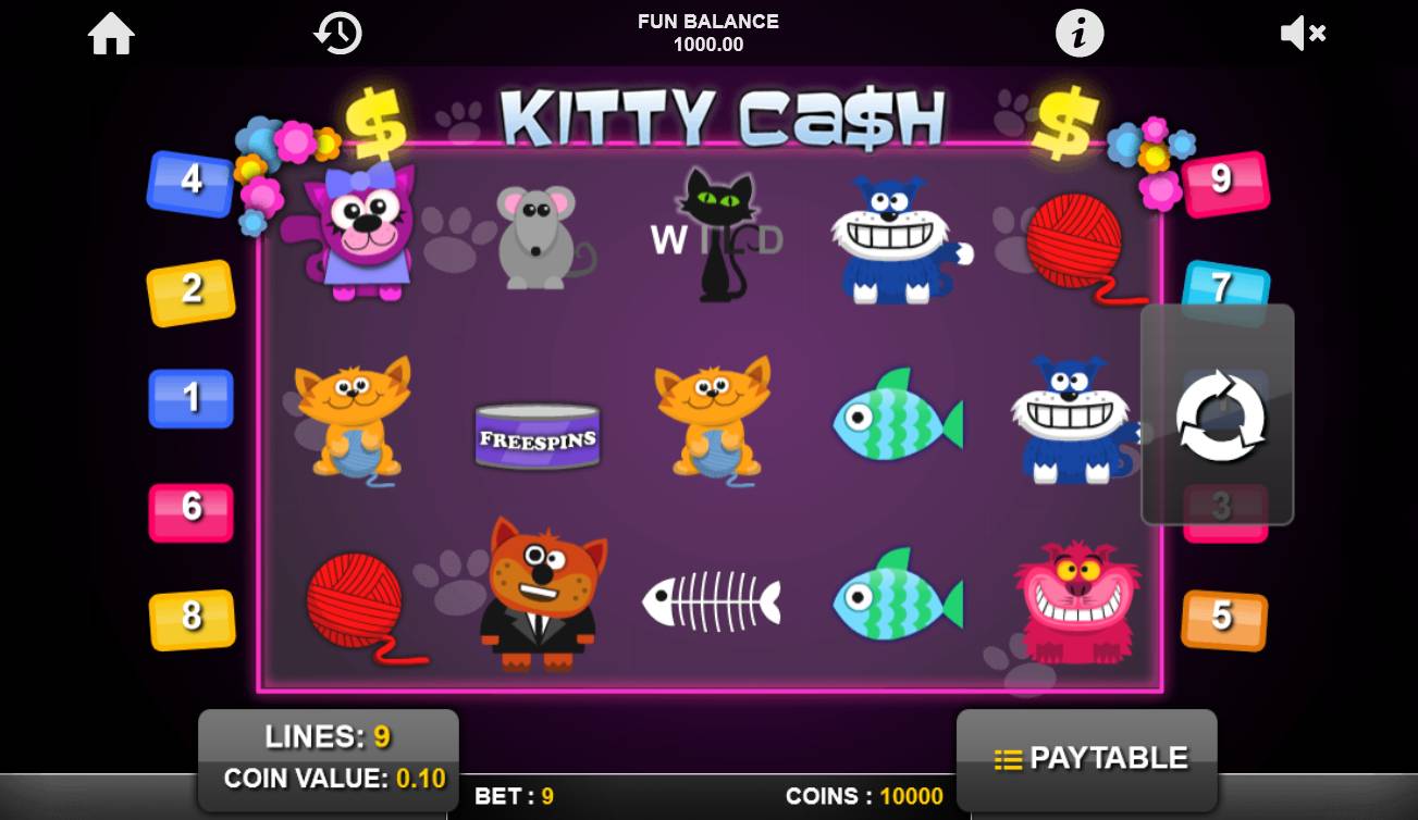 Gameplay of Kitty Cash
