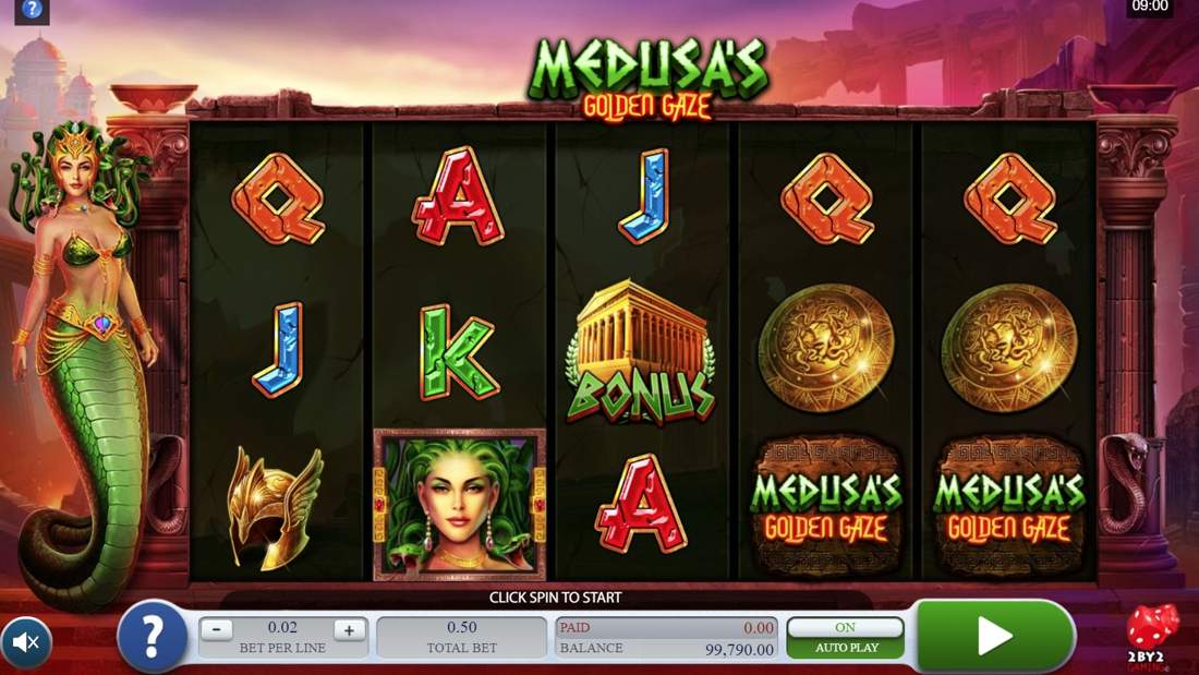 Gameplay of Medusa's Golden Gaze
