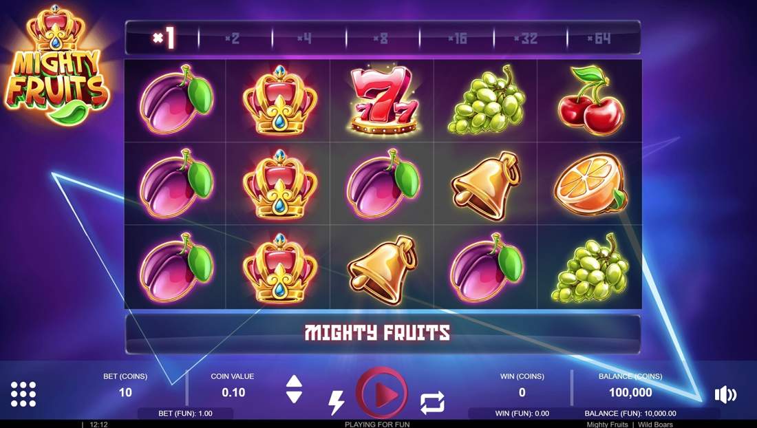 Gameplay of Mighty Fruits