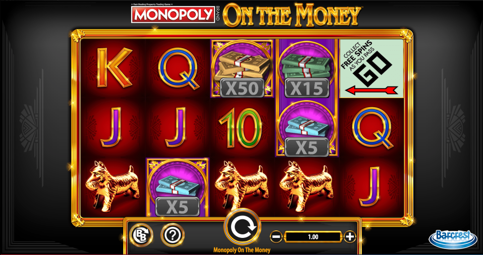 Gameplay of Monopoly on the Money