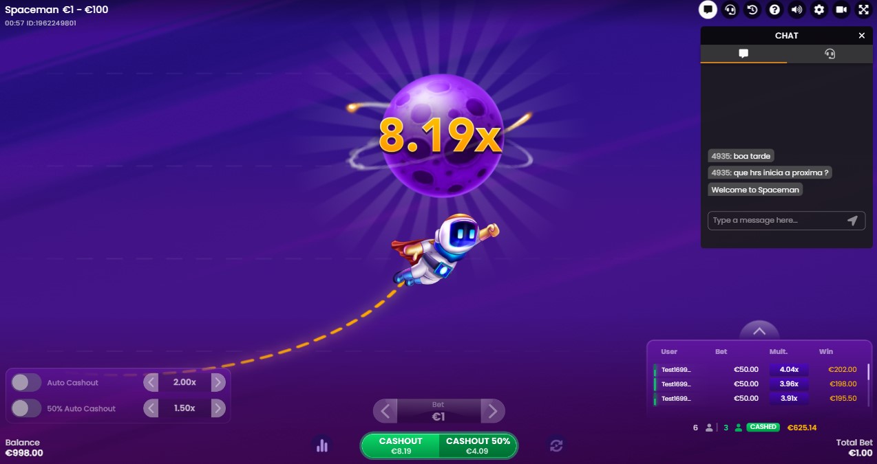 spaceman wins