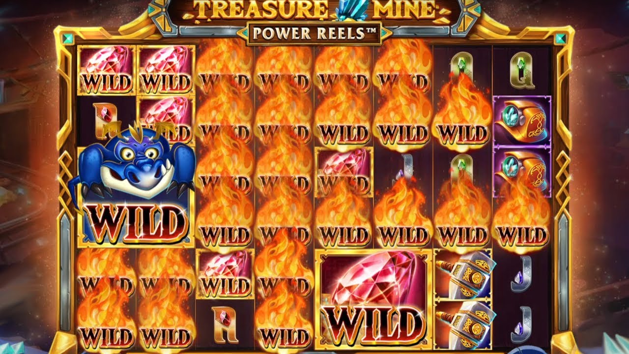 Gameplay of Treasure Mine Power Reels