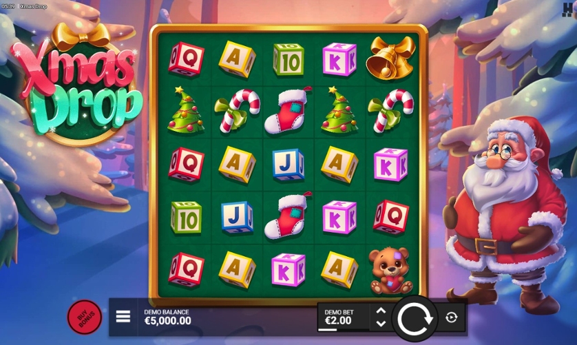 Gameplay of Xmas Drop